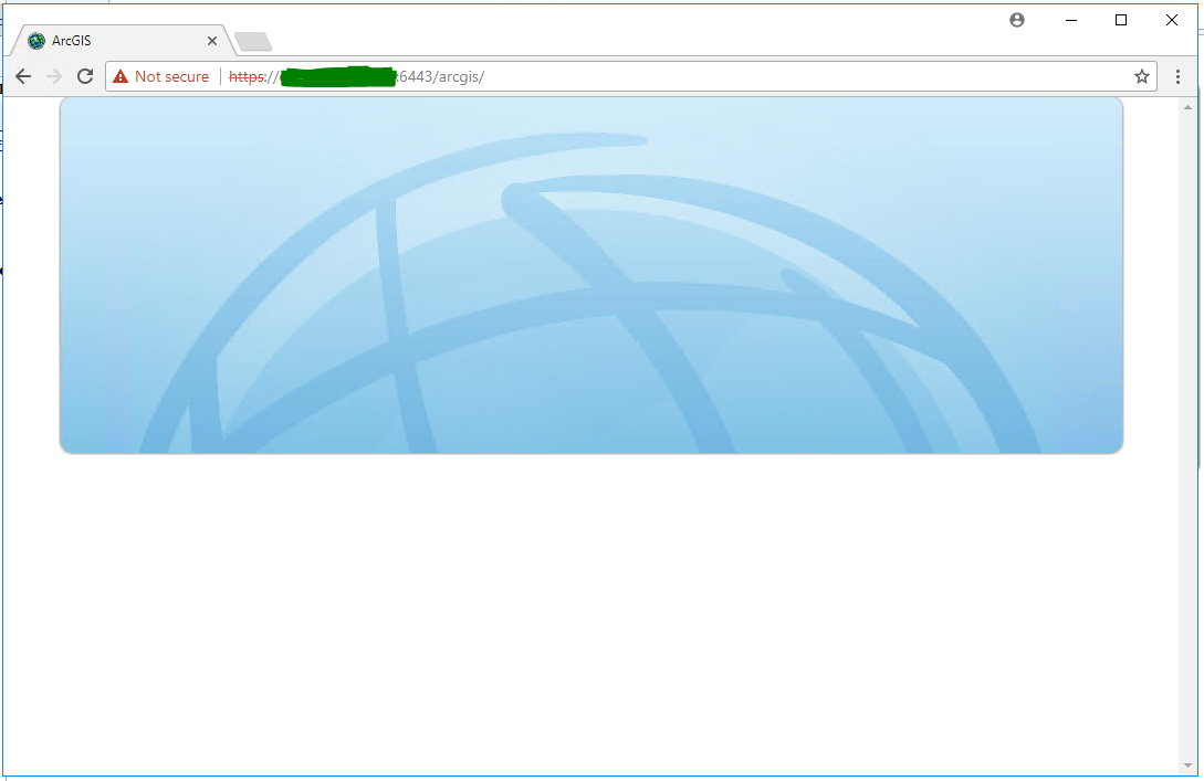 ArcGIS Server administration url for portal federation